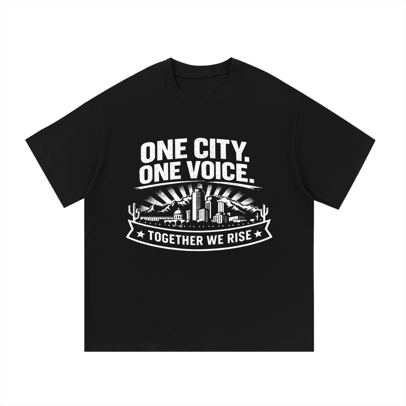 " ONE CITY. ONE VOICE."